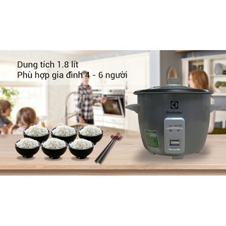 Nồi cơm điện Electrolux 1.8 lít ERC1800