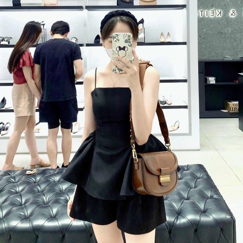 Túi đeo chéo C N K like.aut form bầu hàng có sẵn