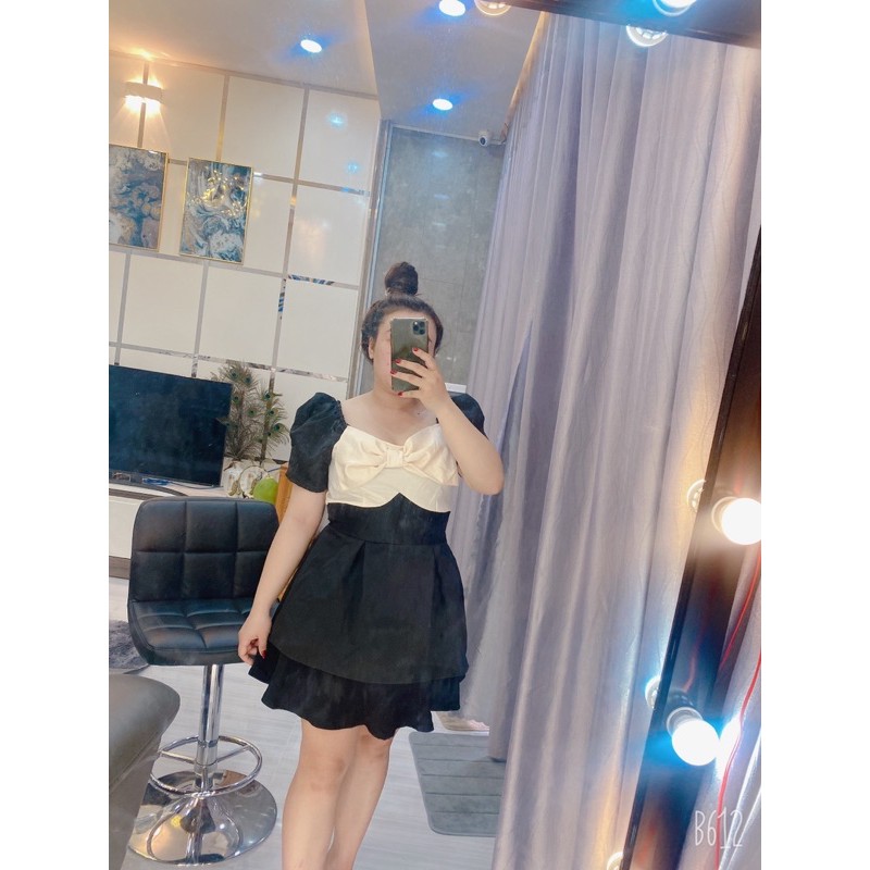 Sét áo nơ #bigsize 60kg đến 90kg