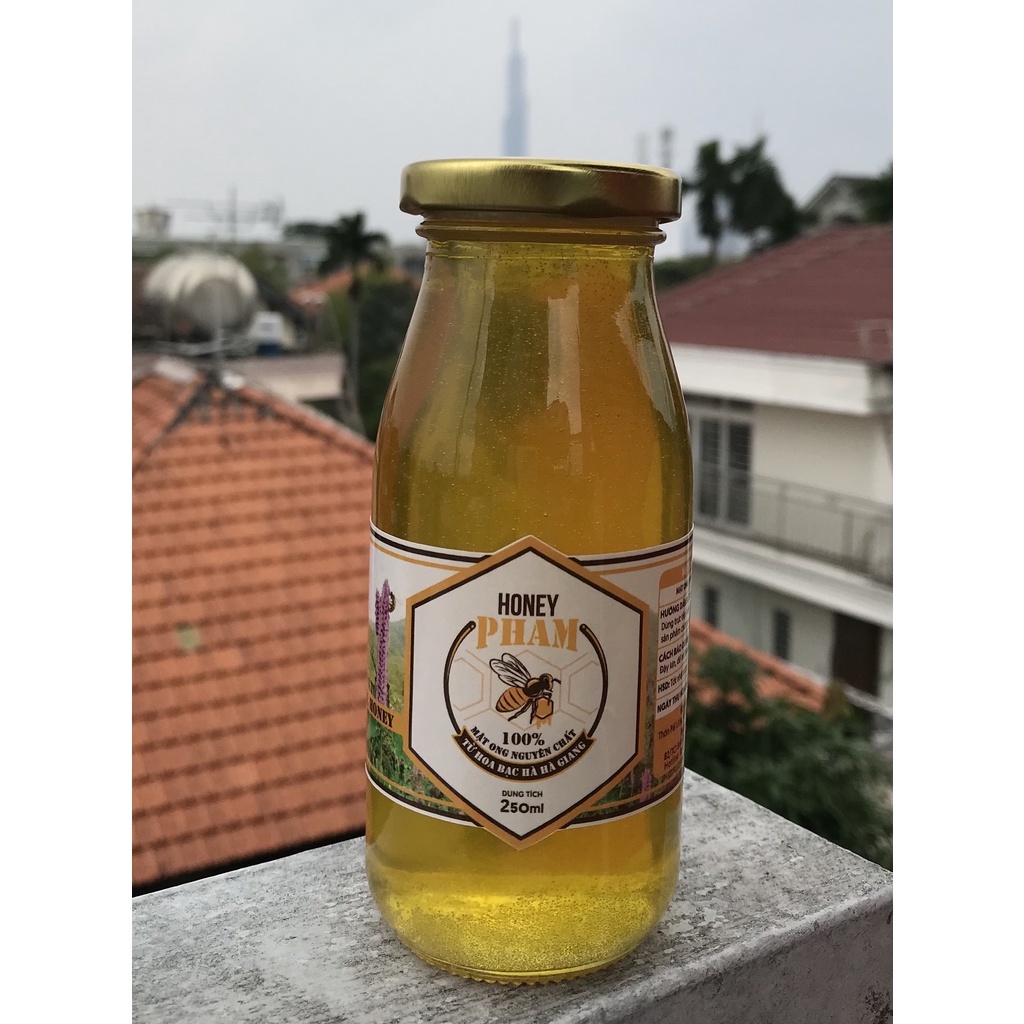 Mật Ong Bạc Hà Thượng Hạng Cao Cấp Từ Đồng Văn - Hà Giang 250ml (300gr)