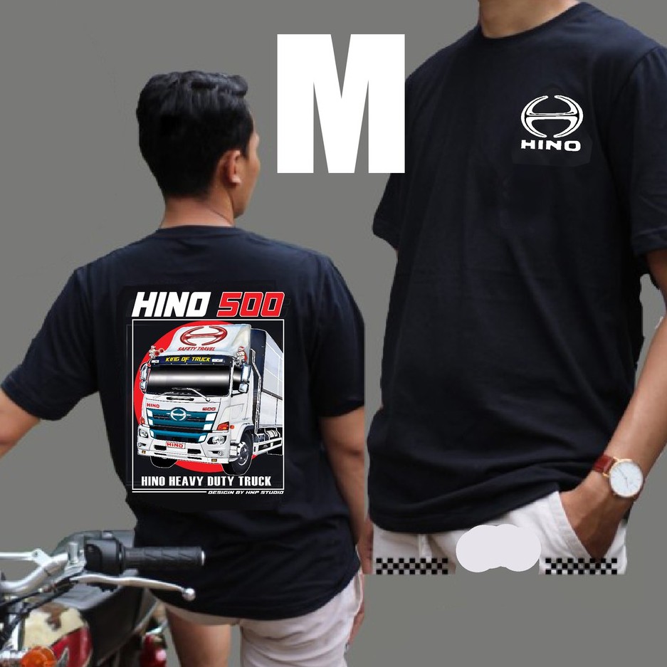 Áo thun xe tải HINO 500 Đà Lạt, áo thun HINO Cotton 4 chiều chống nhiễm màu, hình in đẹp | Hà Nội Phố Xe Tải