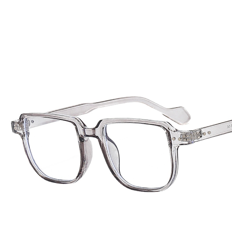 Mắt Kính Gọng Vuông Màu Kẹo Phong Cách Retro Thời Trang