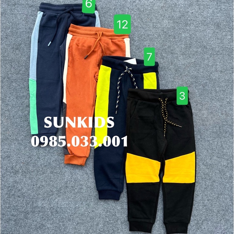 Quần nỉ Gee phối màu dây rút