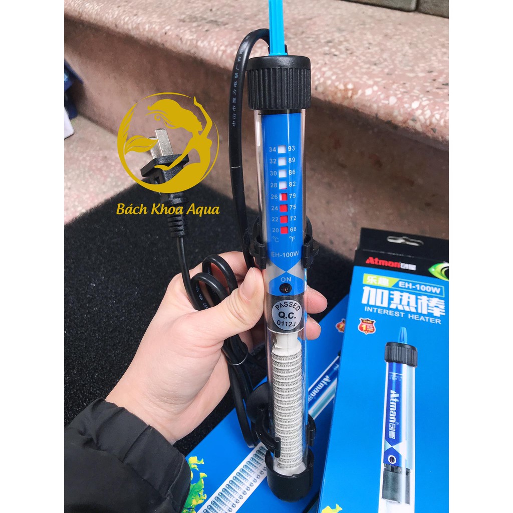 Sưởi thủy tinh Atman EH 100w-200w-300w