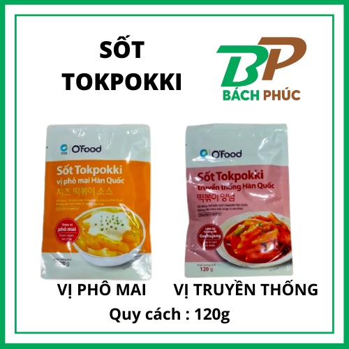 Sốt tok Sốt tokpokki Hàn Quốc O'Food 120g - Nguyên Liệu Ăn Vặt - Kho Pha Chế Đà Nẵng