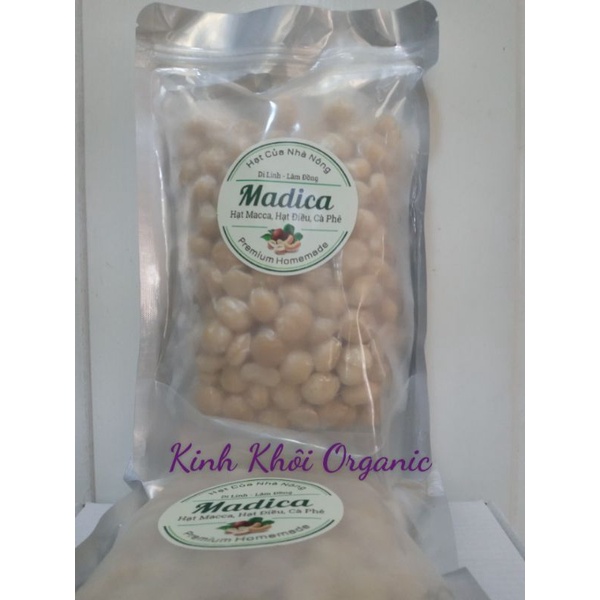 Nhân macca/ Hạt macca tươi sấy khô đã tách vỏ Madica, Di Linh, Lâm Đồng