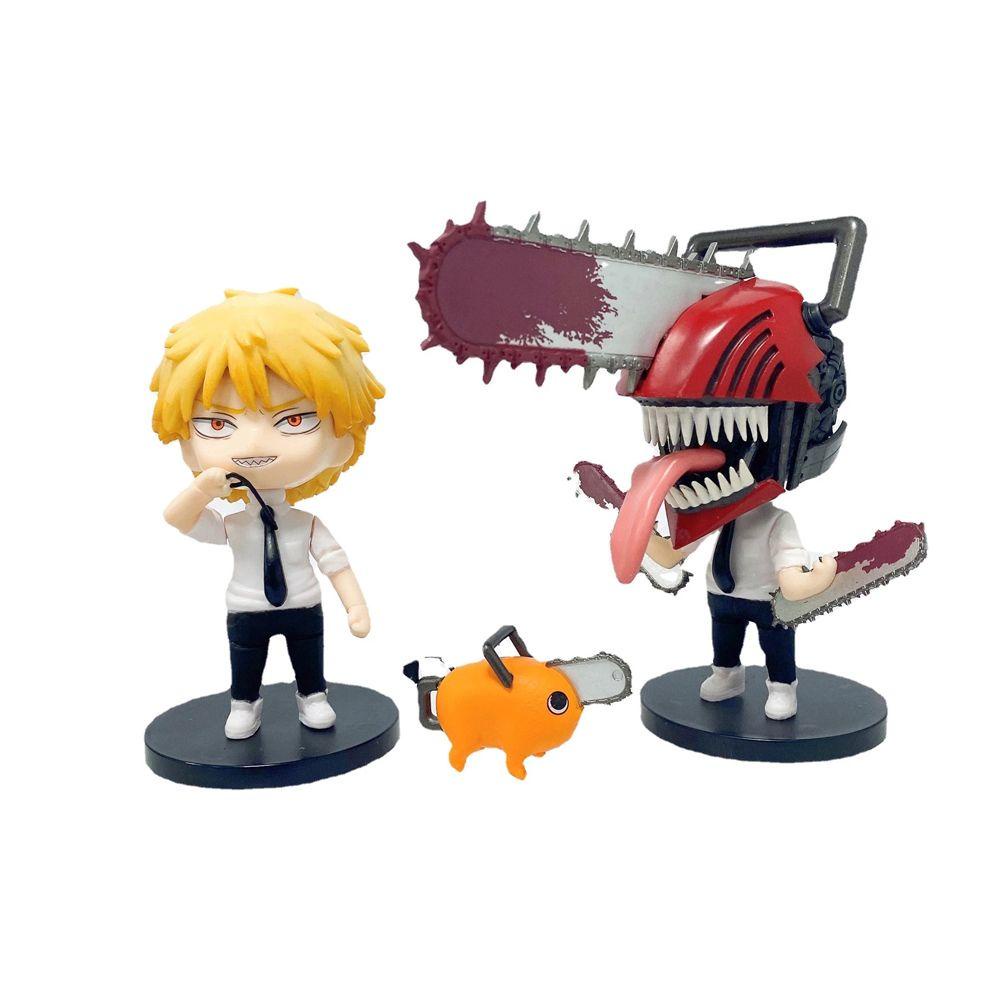 Mô Hình Đồ Chơi Nhân Vật Chainsaw Man Bằng PVC