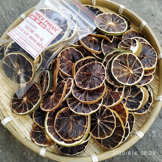 Trà chanh - chanh sấy để pha trà, trà chanh sả mật ong 100g