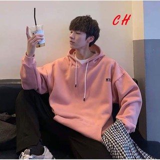 Áo khoác hoodie dài tay unisex phong cách Ulzzang chất nỉ trần bông cao cấp Music