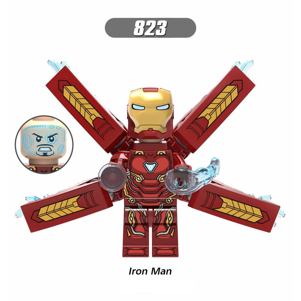 Minifigures Các Nhân Vật Trong Seri Phim Infinity Wars X823