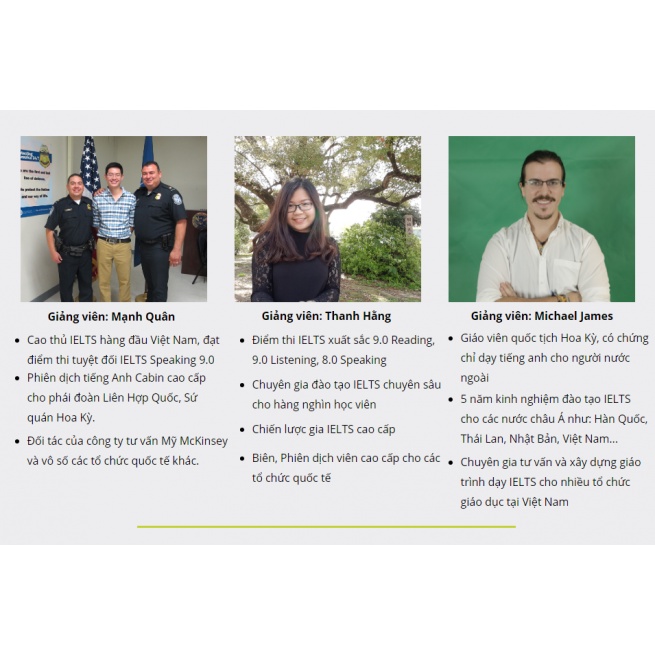 Khoá học Luyện Ielts Speaking - 3 Phần thi cùng giảng viên 9.0