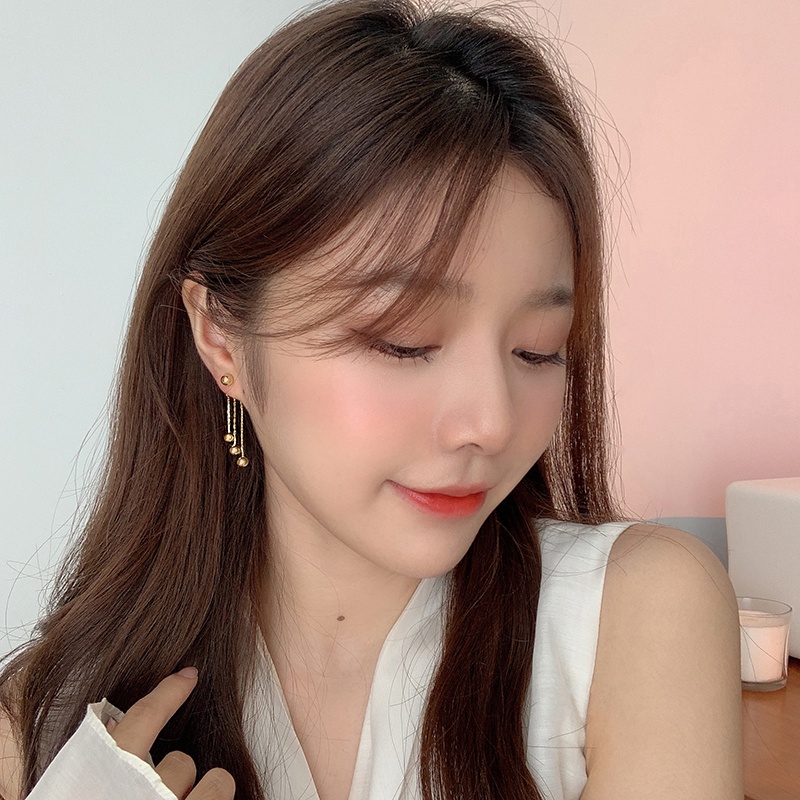 Khuyên Tai Nữ Hình Quả Bóng Tròn Thời Trang