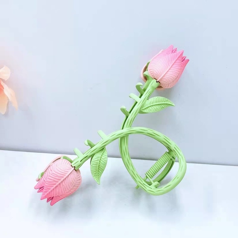 Kẹp Tóc Hình Hoa Tulip Thời Trang Mùa Hè Mới Cho Nữ