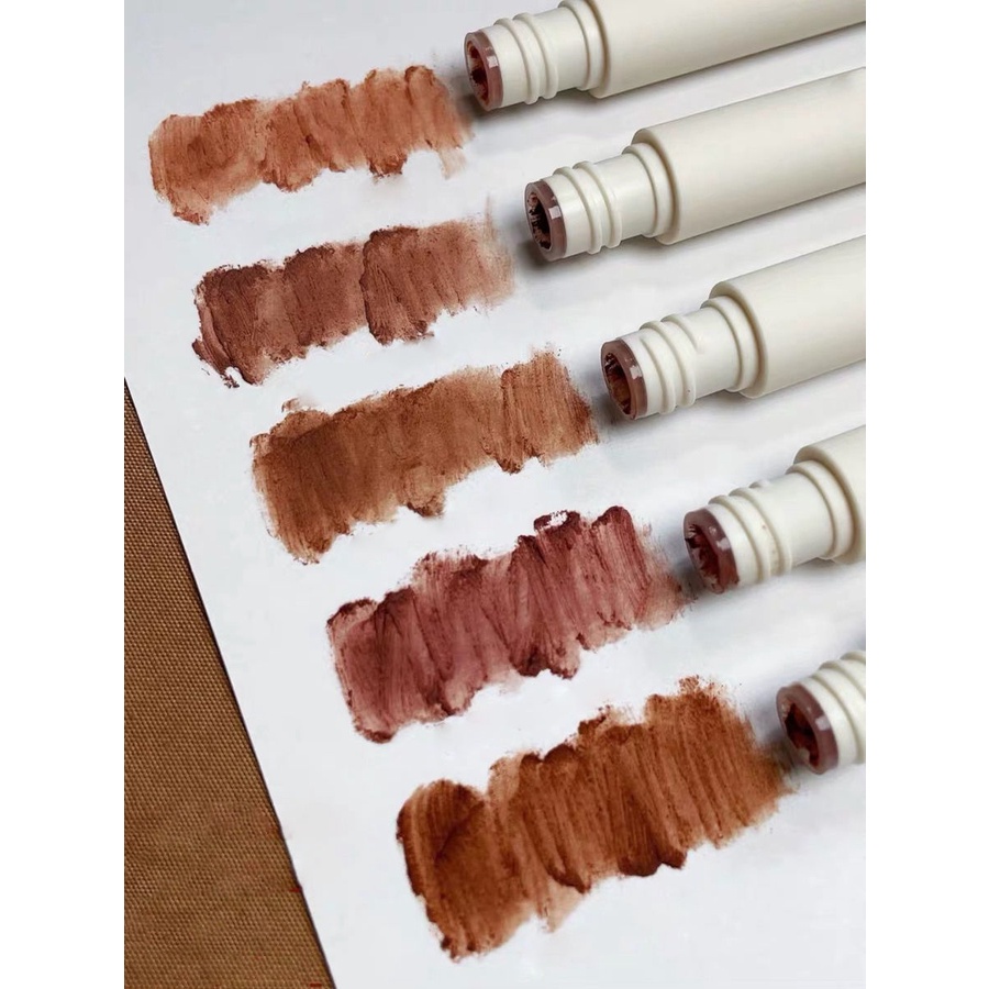 [Hàng mới về] Son kem Daimanpu vỏ màu trắng phong cách thiên thần cao cấp