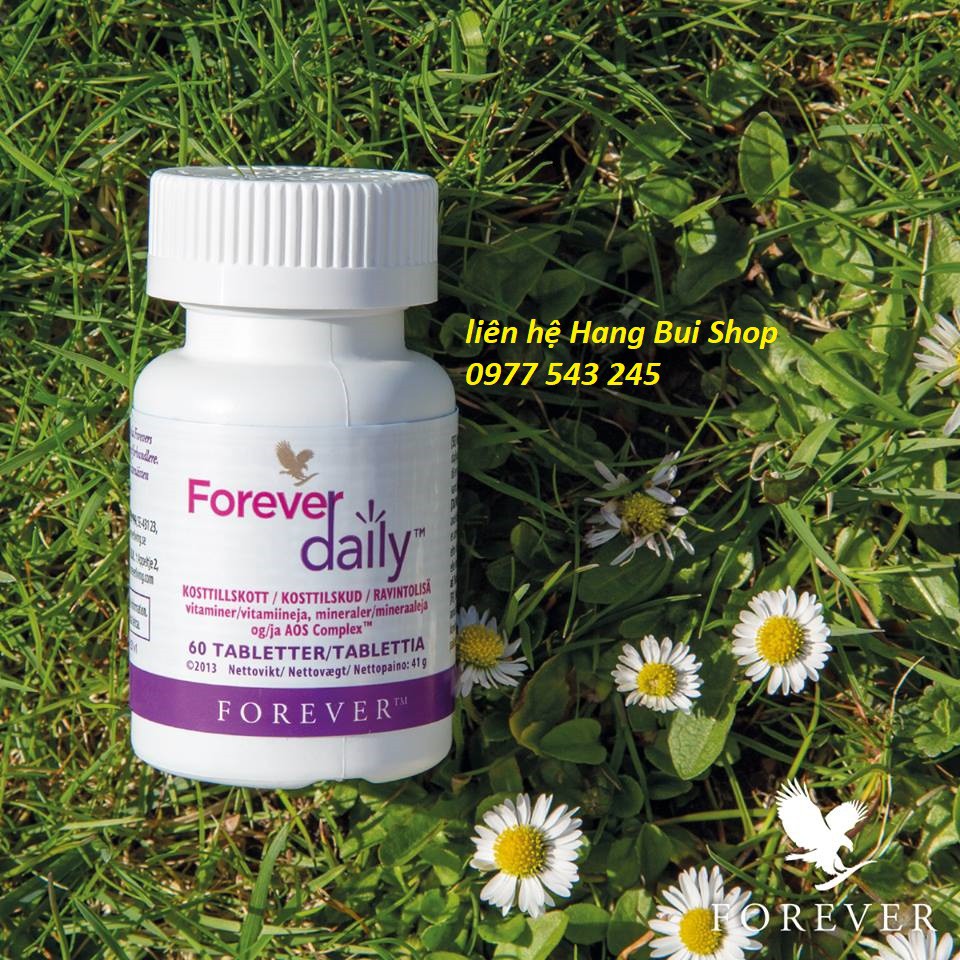 Viên bổ sung rau, củ, quả Forever Daily tốt cho sức khỏe