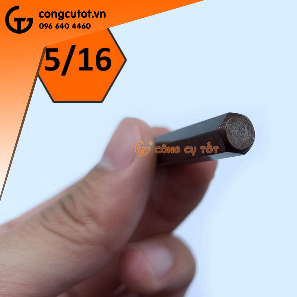 Mũi vít đóng 4 cạnh PH3 Standard si nâu dài 78mm