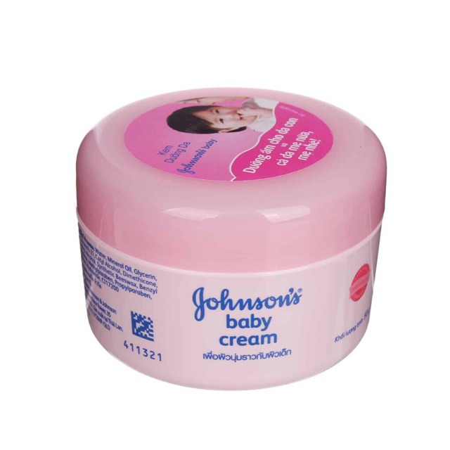 Kem Dưỡng Da Johnson's Babay cream 50g ( Nắp Hồng)