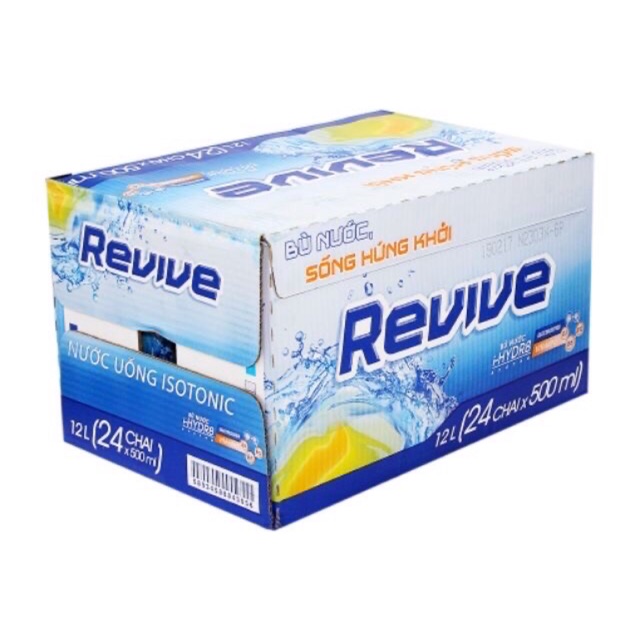 Nước tăng lực Revive thùng 24 chai