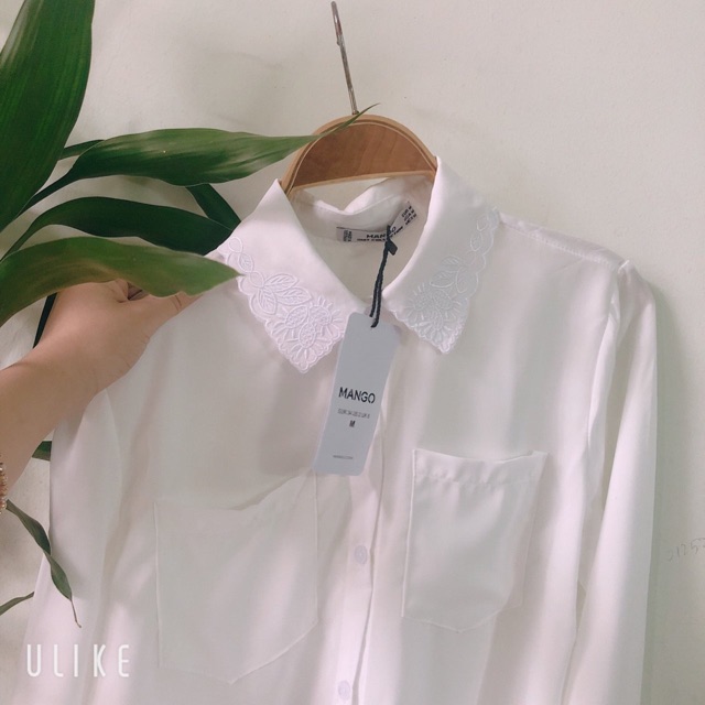 BÁN SỈ SƠ MI TÚI NGỰC CỔ THÊU CHO NỮ | BigBuy360 - bigbuy360.vn