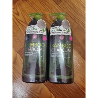 Gel Tắm Cathy Doll Bamboo Charcoal Anti Acne + Oil Control Body Bath Gel (500ml)