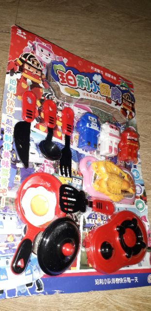 Sét đồ chơi bếp của biệt đội siêu đẳng bằng nhựa rất đẹp