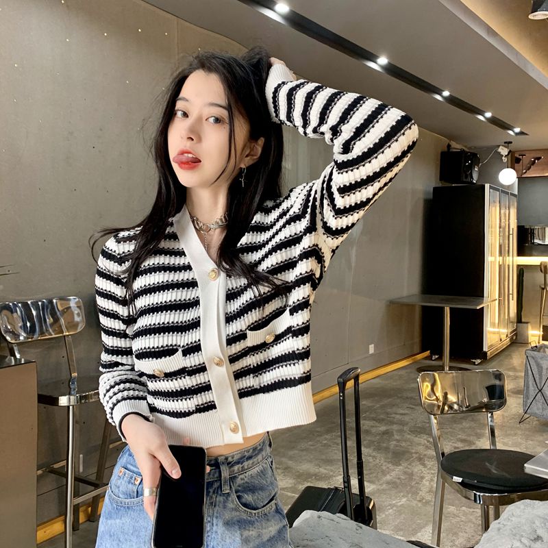 NRVP Áo Sweater Nữ Dài Tay Phong Cách Hàn Quốc 2023