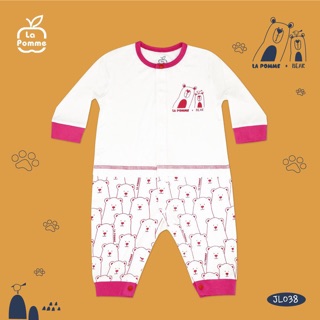 Lapome - Bộ Body dài cài thẳng chú gấu JL038