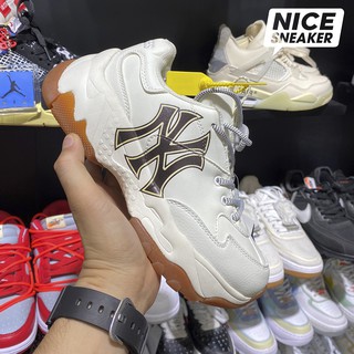 [ Nice Sneaker ] Giày sneaker nam nữ chunky MLB NY đế nâu ( đế gum ) | bản 1:1 trung .