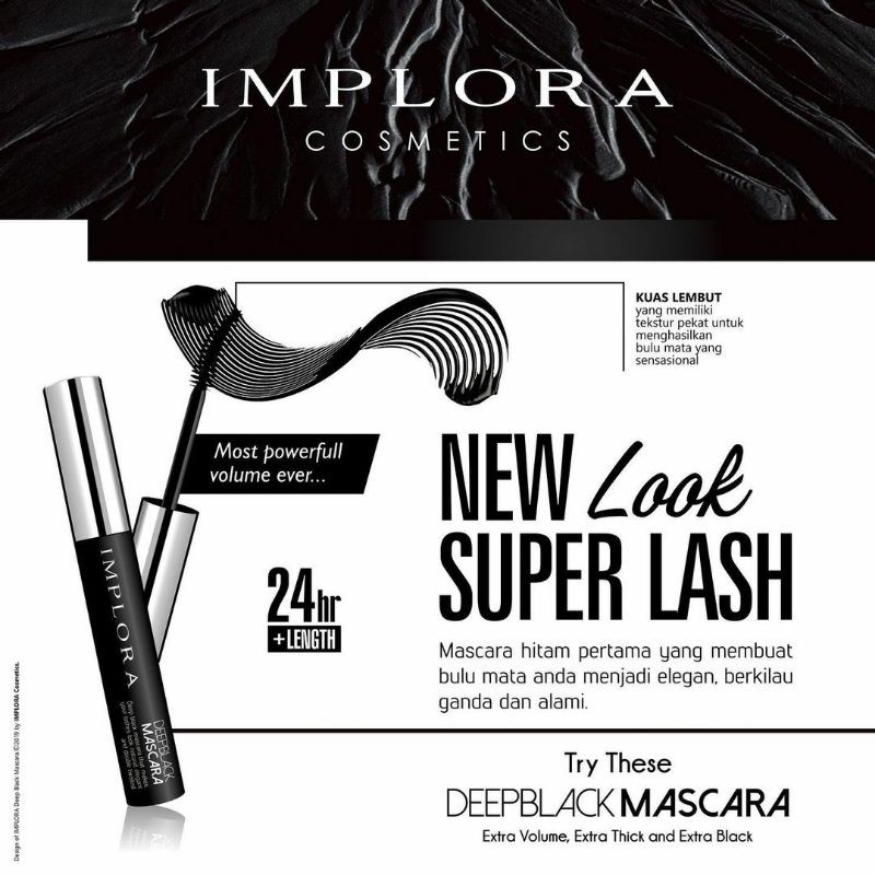 (Hàng Mới Về) Mascara Màu Đen Làm Dài Và Cong Mi Tự Nhiên