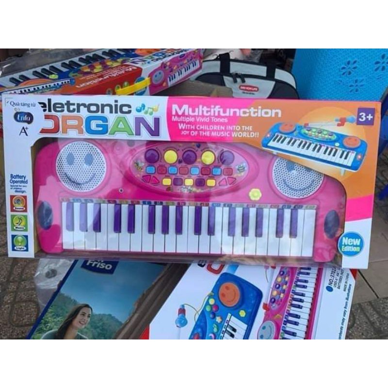 Đồ Chơi Đàn Organ 37 Phím Cho Bé, hàng tặng Friso