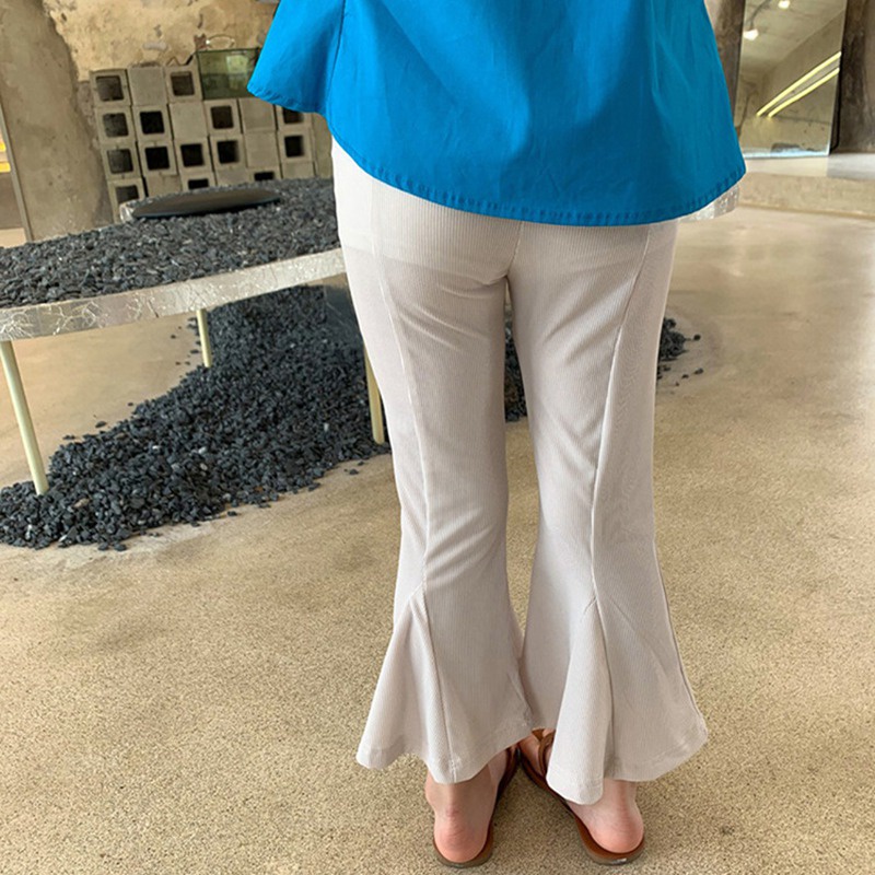 Quần Legging Ống Loe Ôm Dáng Thời Trang Hàn Quốc Cho Bé Gái