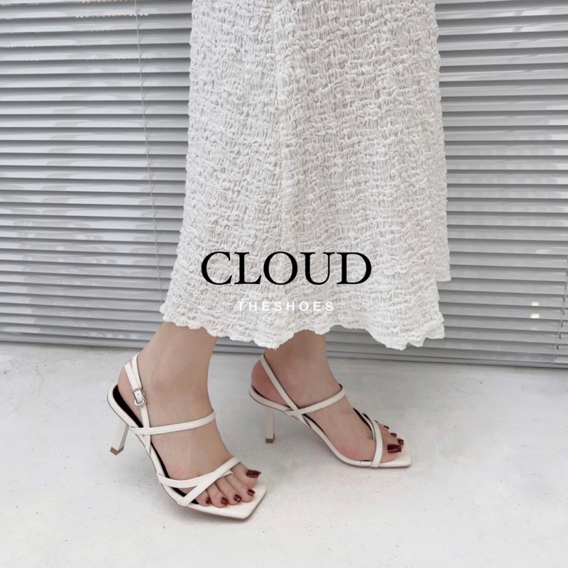 Giày cao gót sandal xỏ dây