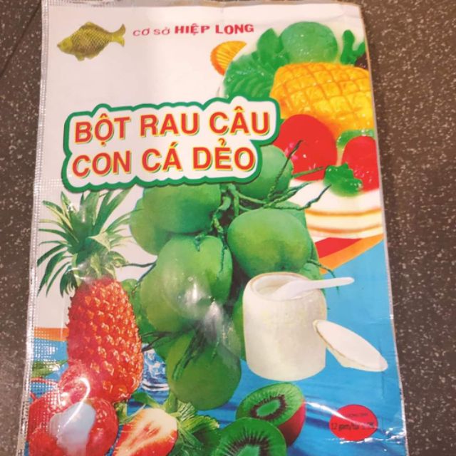 BỘT RAU CÂU CON CÁ DẺO HIỆP LONG