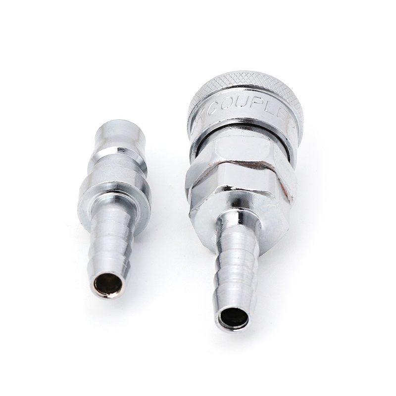 Bộ 2 Đầu Nối Ống Khí Nén 8mm Tháo Gỡ Nhanh Tiện Dụng