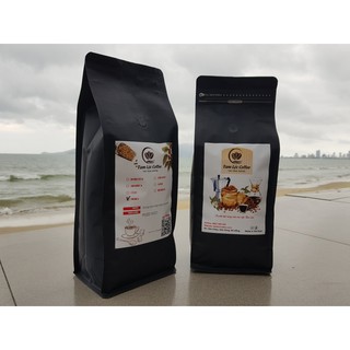 1kg cà phê Moka rang mộc nguyên chất của Tam Lộc Coffee