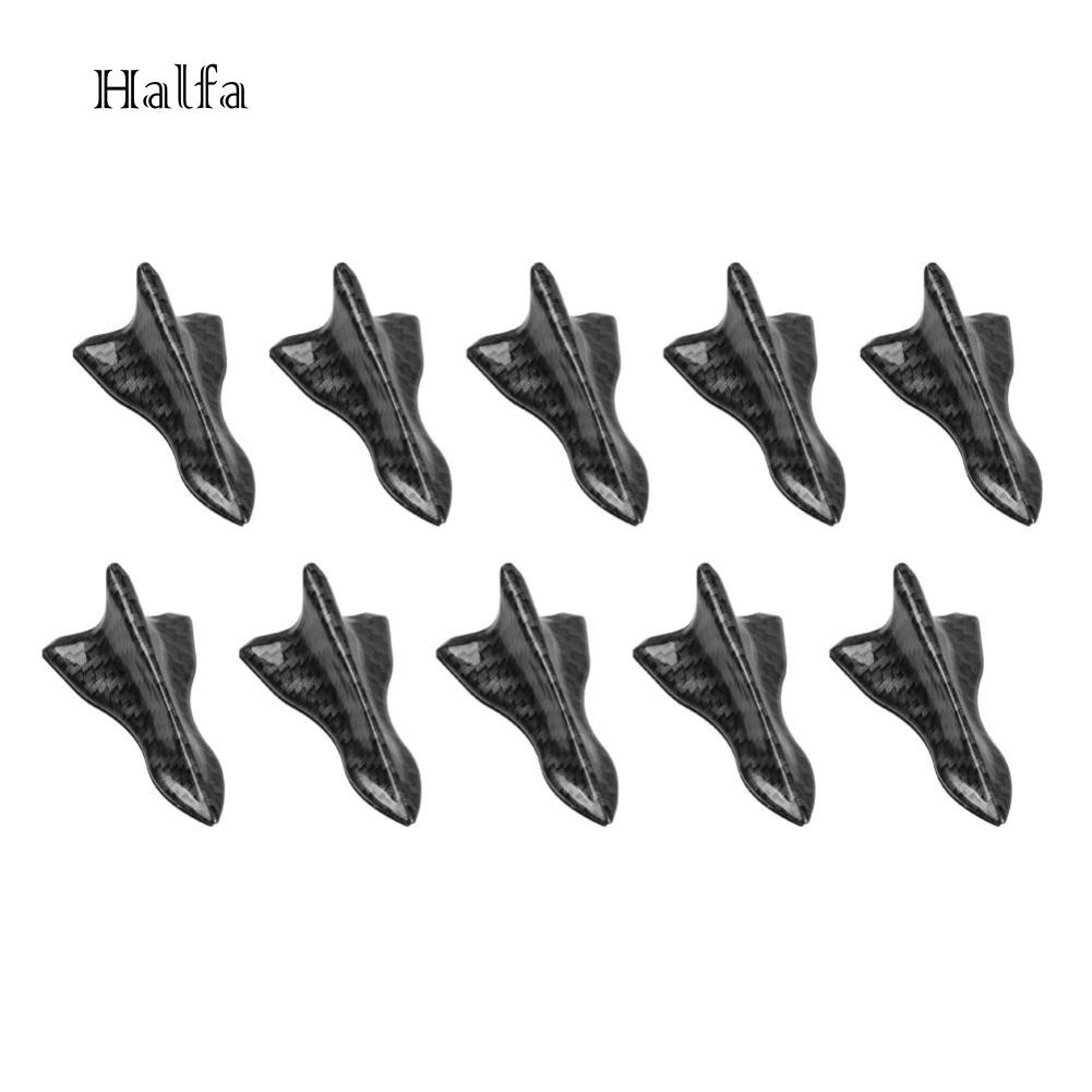 Hl Bộ Dụng Cụ In Hình Độc Đáo Tiện Dụng☆Cánh Cá MậP Trang Trí NóC Xe Hơi BằNg SợI Carbon