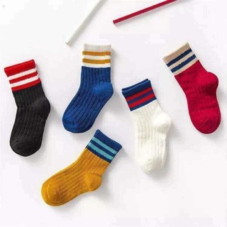 Combo 10 đôi tất gân cổ cao cho bé