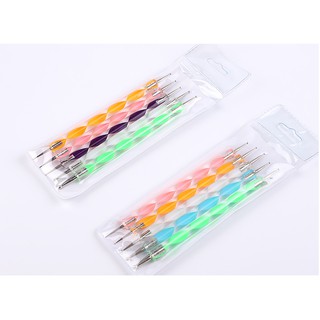 Sét bút chấm bi 5 cây