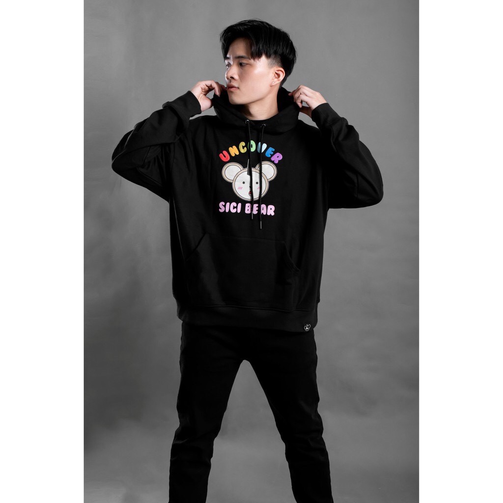 Áo Hoodie Nỉ Bông in UNCOVER MOKEY Form Rộng Unisex Nam Nữ Couple Ulzzang KUN | BigBuy360 - bigbuy360.vn