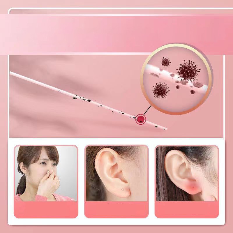 Bộ 70 Dụng Cụ Làm Sạch Lỗ Tai Làm Sạch Lỗ Tai Một Lần Ngăn Chặn Nghẹt Tai