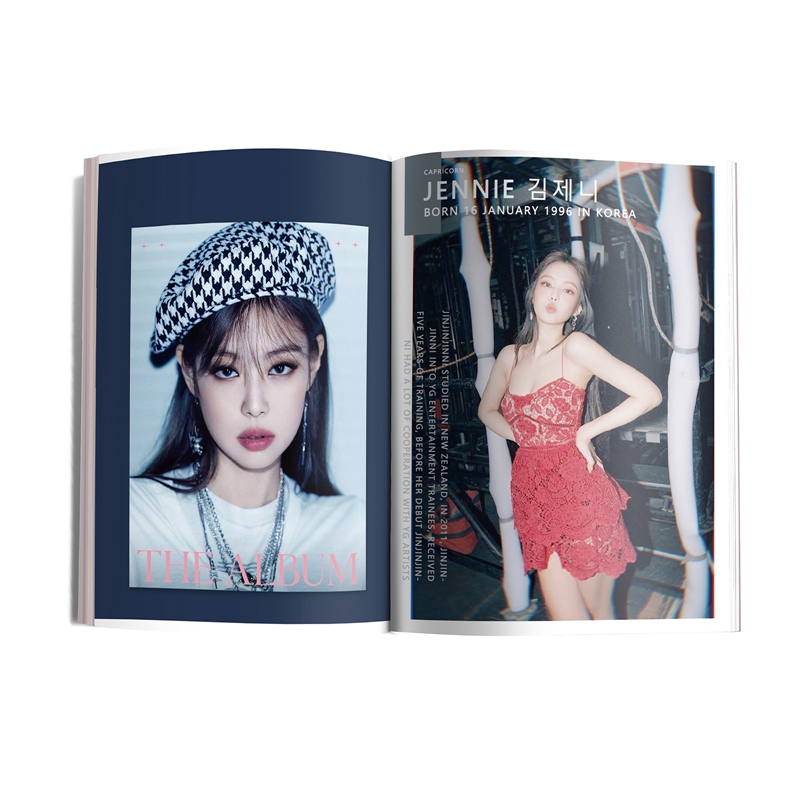 Bộ 54 thẻ lomo in hình ảnh thành viên nhóm nhạc Kpop BlackPink bằng PVC mini trong suốt dành cho người hâm mộ