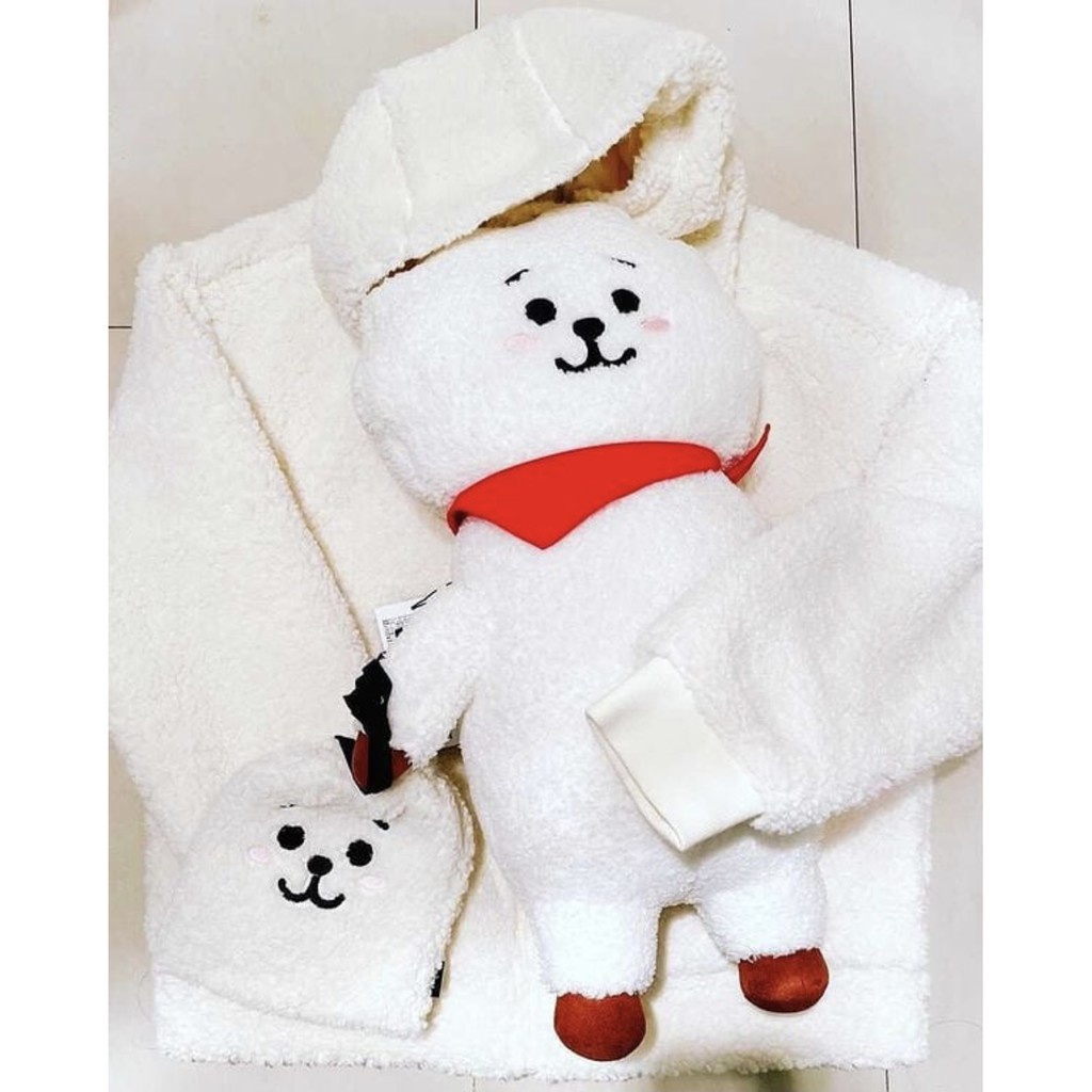 Thú Nhồi Bông B000 Rj Jumbo 55cm Bt21 Bts Kpop