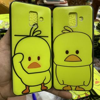 Samsung A6 Ốp lưng dẻo in hình vịt siêu kute