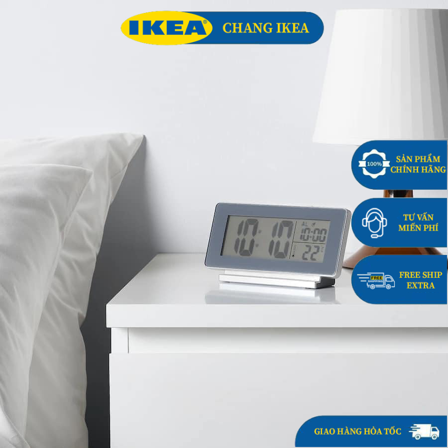 ĐỒNG HỒ BÁO THỨC ĐA NĂNG IKEA - Hàng chính hãng cao cấp