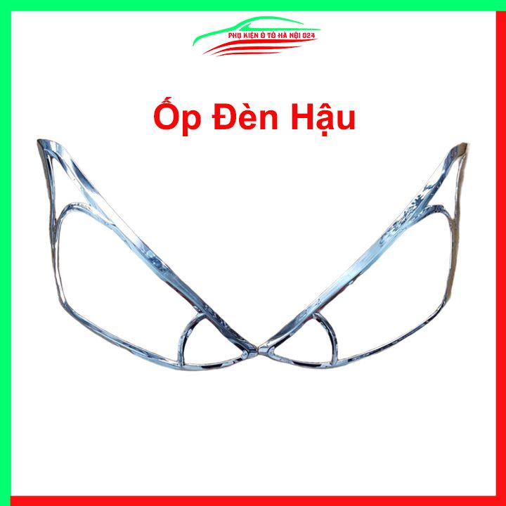 Ốp viền đèn pha hậu mạ crom Grand I10 Hatchback 2014-2021 chống trầy trang trí bảo vệ xe