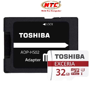 Mua Thẻ nhớ MicroSDXC Toshiba Exceria M302 32GB U3 4K 90MB/s kèm Adapter (Đỏ)