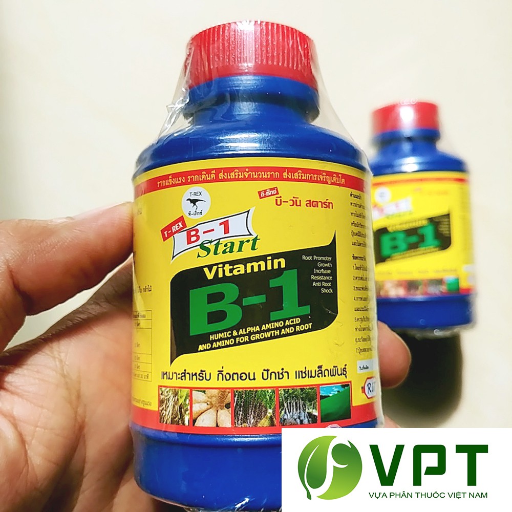 Vitamin B1 Xanh Thái Lan – Kích rễ, chống sốc cho cây Chai 100ml