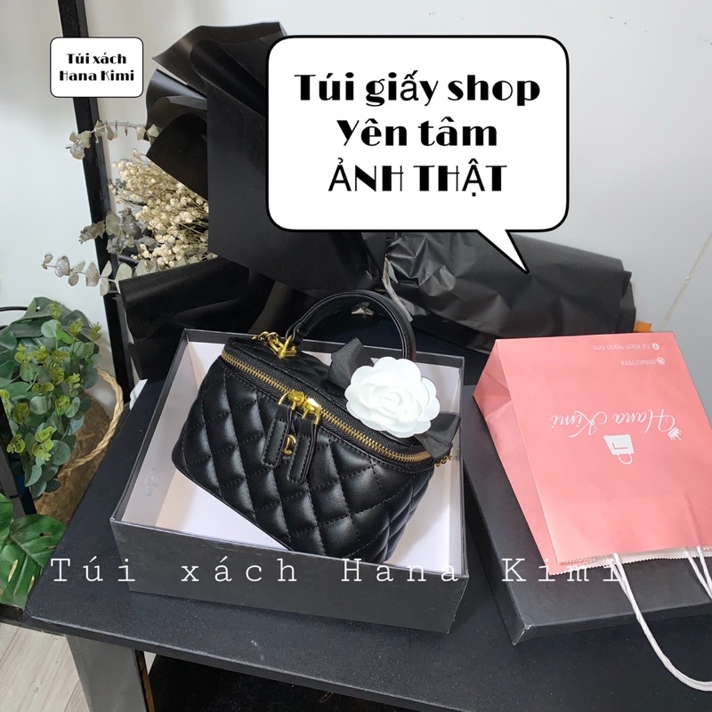 Túi đeo chéo nữ CN cốp mini Full Hộp kèm nơ hoa