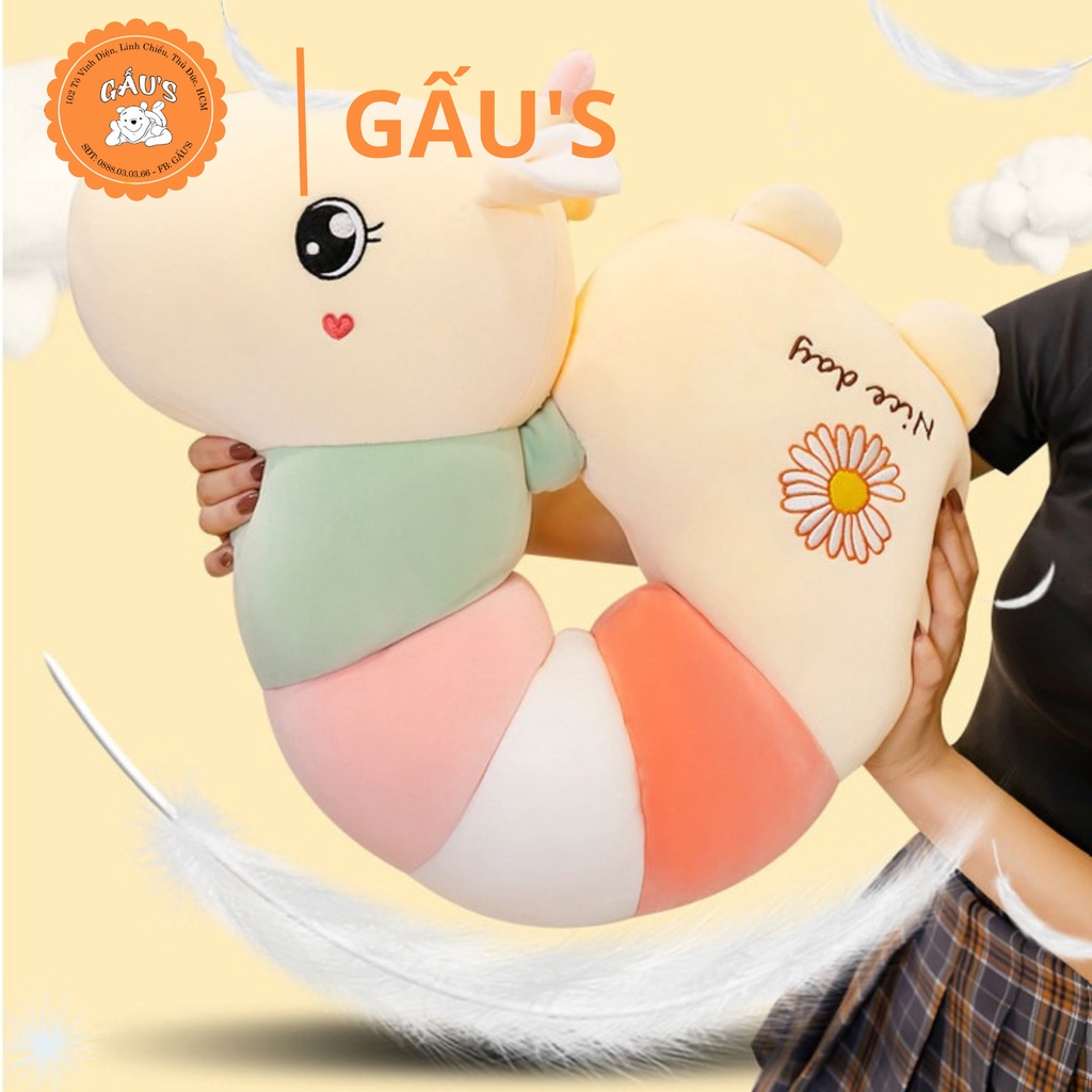 GỐI ÔM HƯƠU CAO CỔ CHO BÉ - GẤU'S SHOP