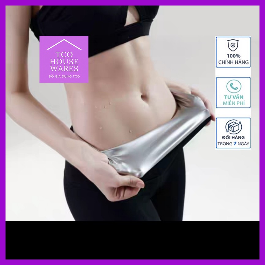 Quần Tan Mỡ Bụng , Quần Nano Sinh Nhiệt Giảm Mỡ Bụng Ra Mồ Hôi